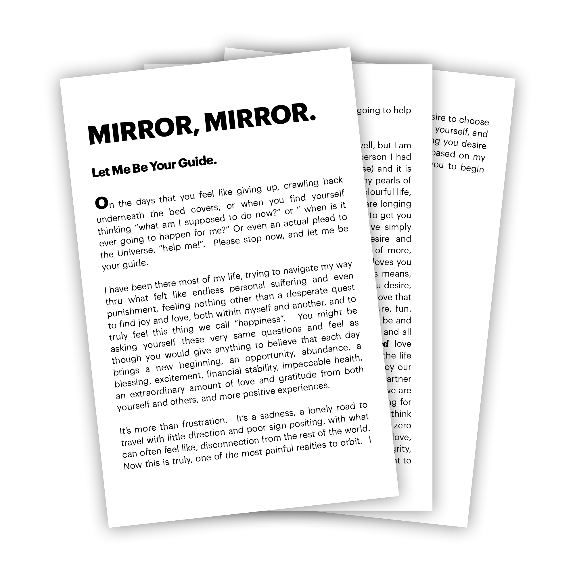 Mirror, Mirror - EBOOK